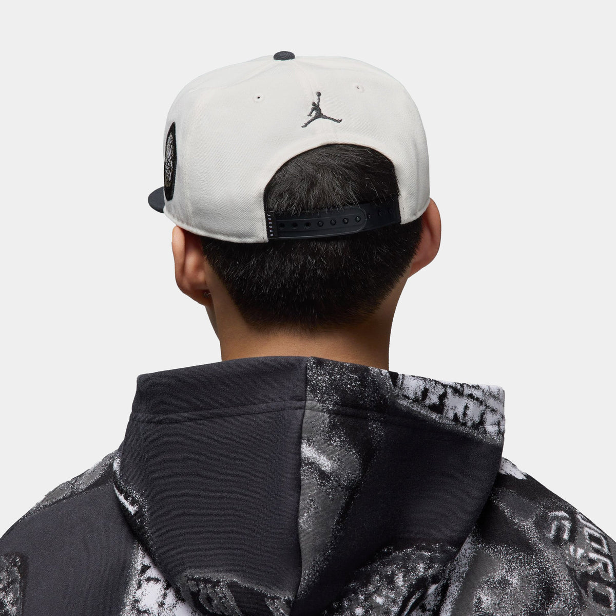 Exclusive Flight MVP Pro Structured Cap Mens Hat (Beige/Black) — S/M — Side View