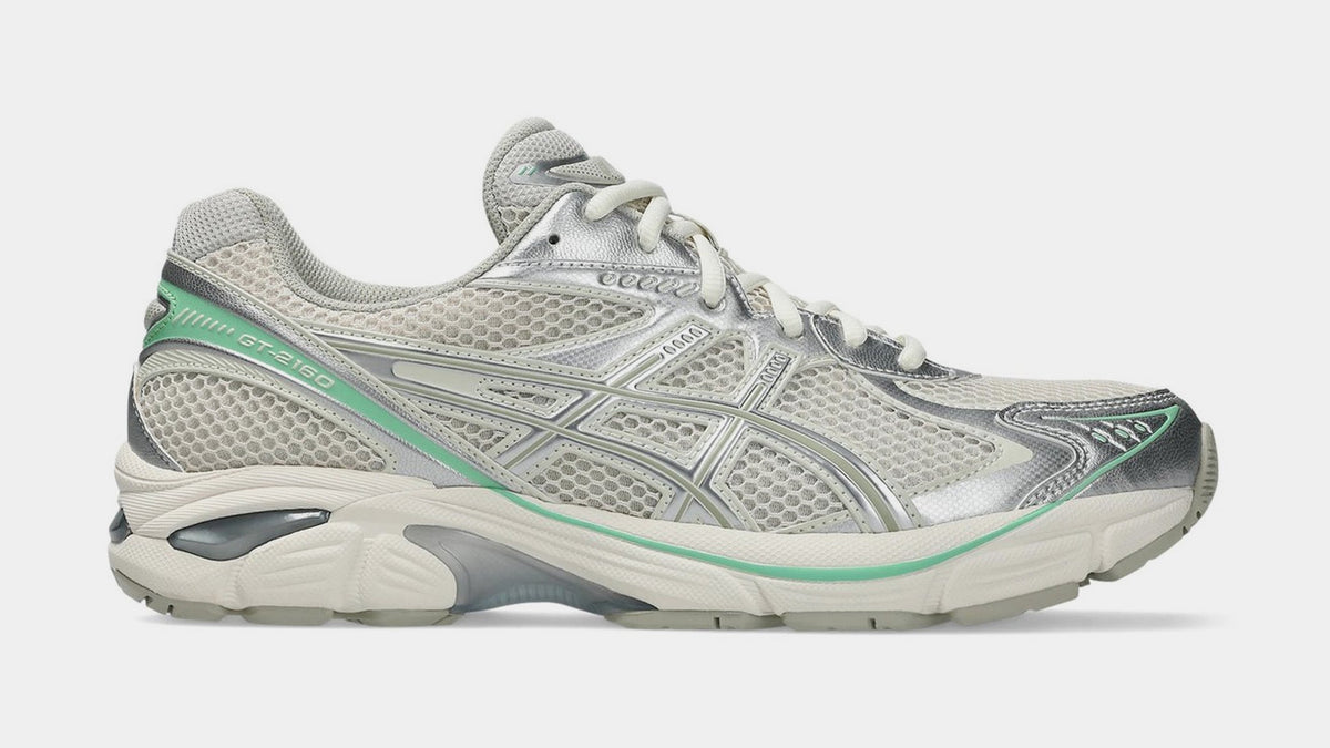 Exclusive GT 2160 Womens Running Shoes (Smoke Grey/Peppermint) — 4.5 — Front View