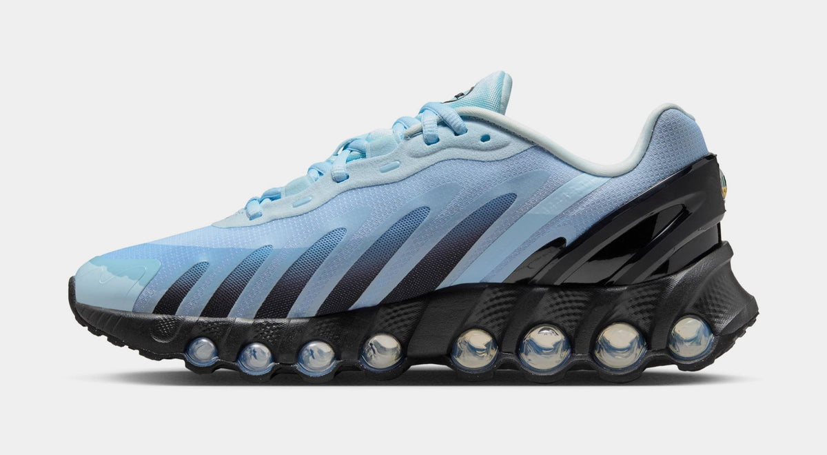 Exclusive Air Max DN8 Womens Running Shoes (Cobalt Tint/Black/Psychic Blue) — 5 — Back View