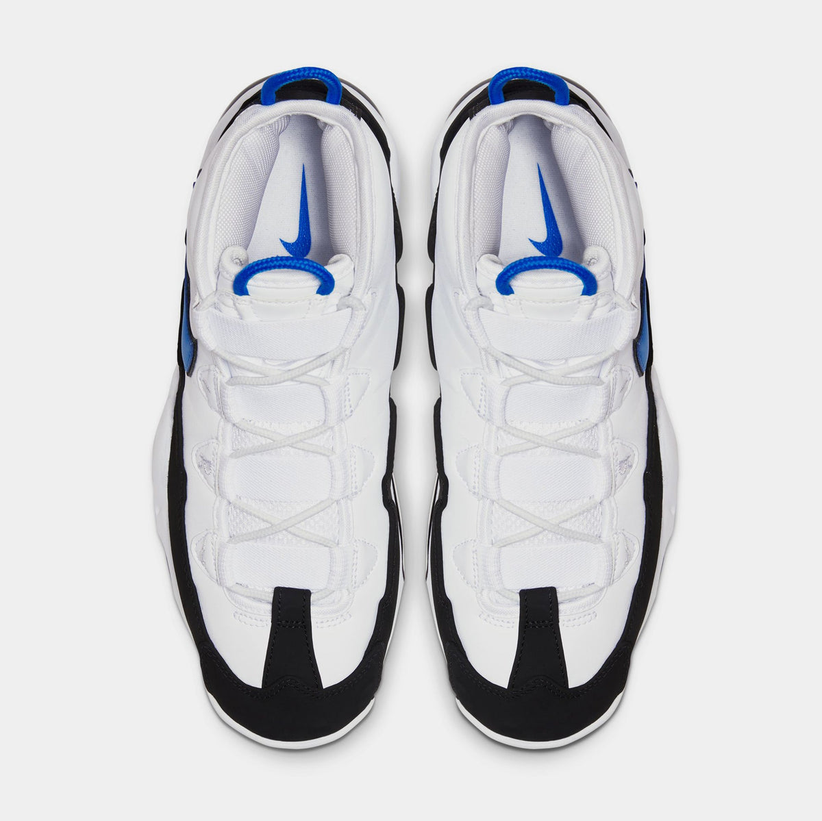 Exclusive Air Max Uptempo '95 Mens Lifestyle Shoes (White/Photo Blue/Black) — 6 — Side View