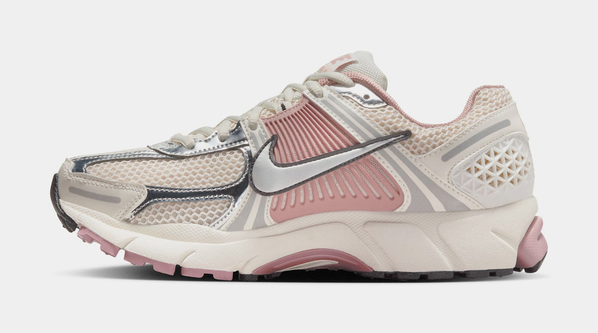 Exclusive Vomero 5 Womens Running Shoes (Sail/Pearl White/Particle Pink/Sail) — 5 — Back View