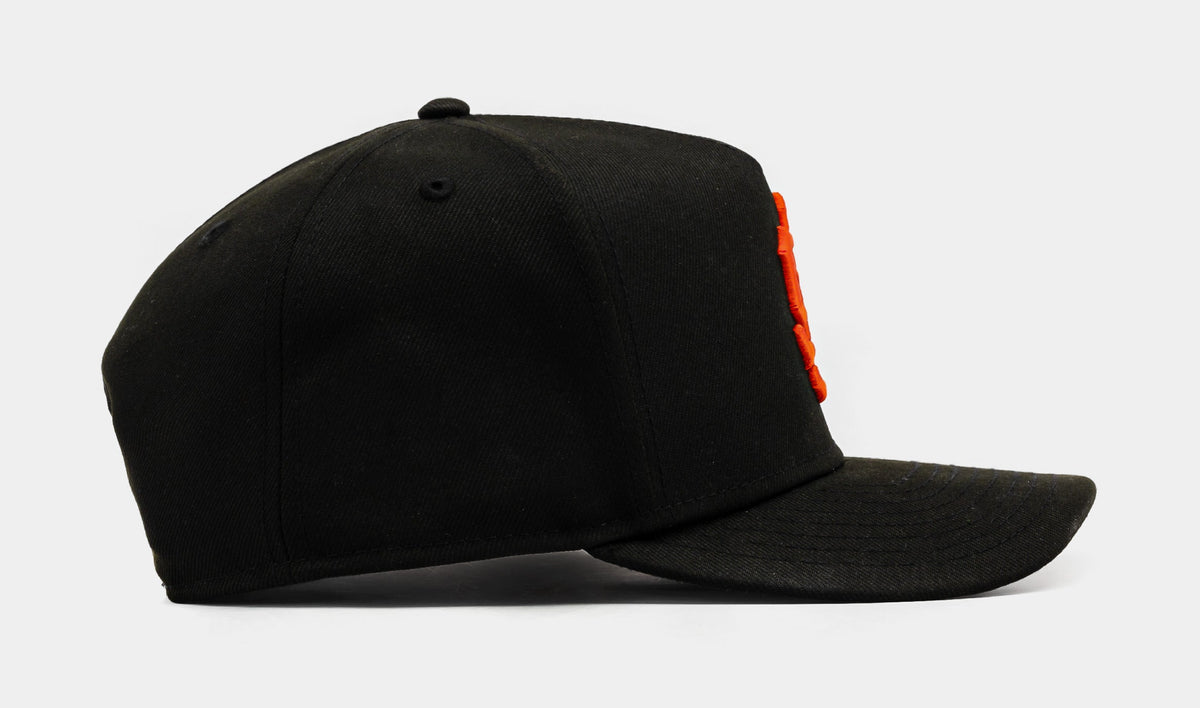 Exclusive Shoe Palace Exclusive San Francisco Giants Upside Down 950AF Snapback Mens Hat (Black/Orange) — OS — Side View