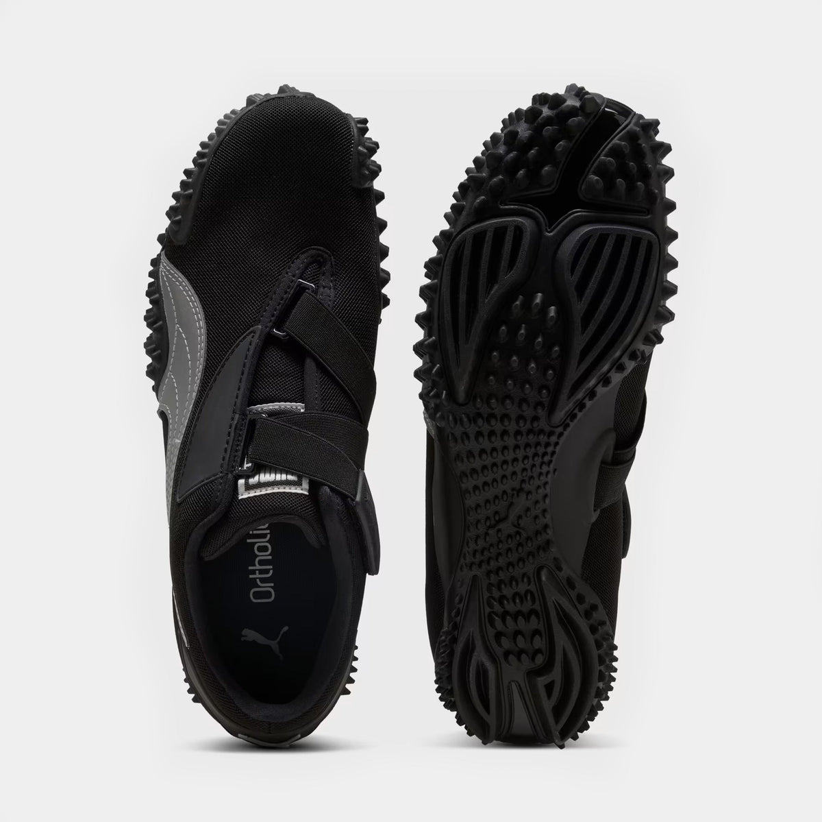 Exclusive Mostro Womens Lifestyle Shoes (Puma Black/Silver) — 5.5 — Detail View