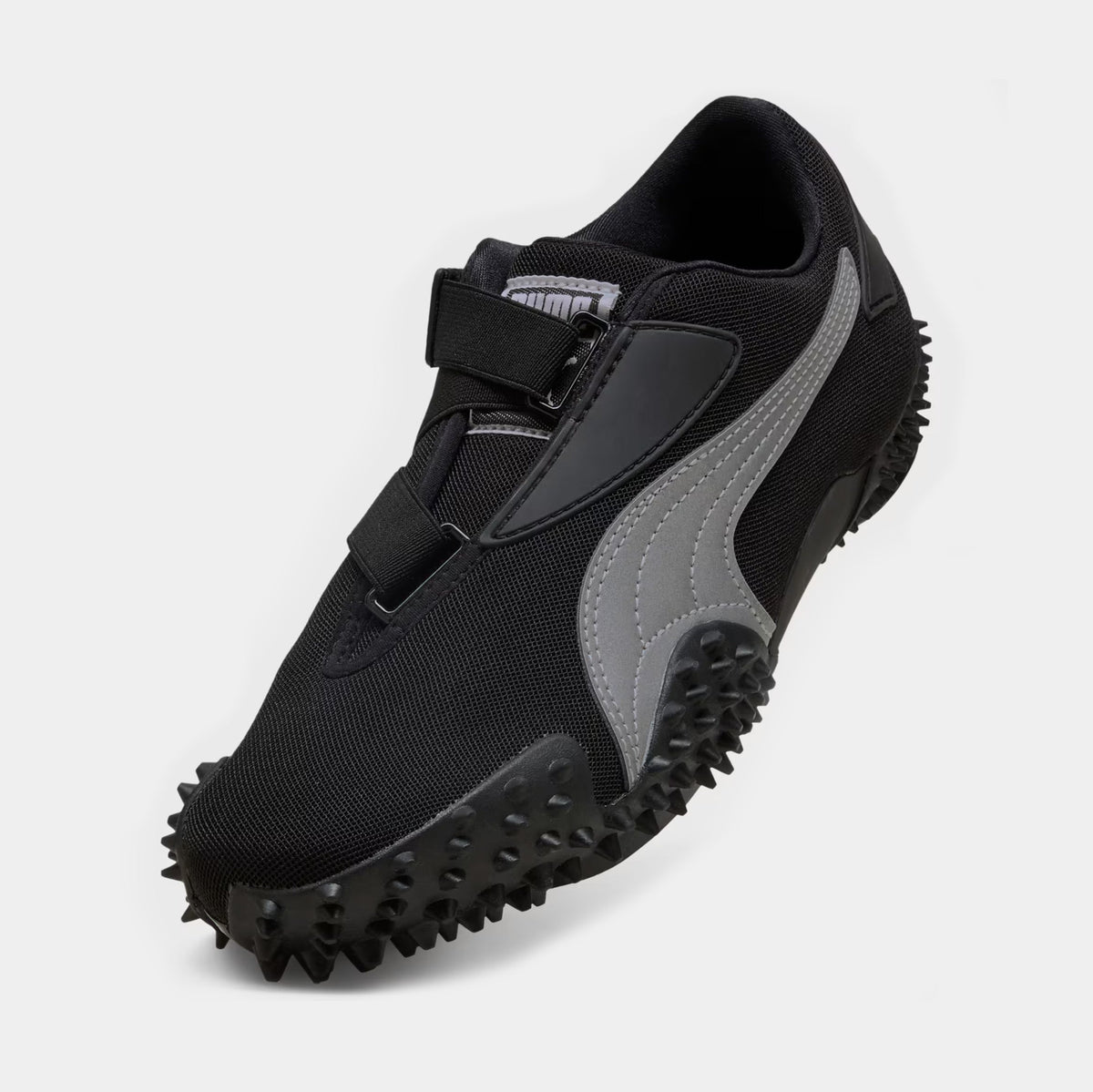 Exclusive Mostro Womens Lifestyle Shoes (Puma Black/Silver) — 5.5 — Back View