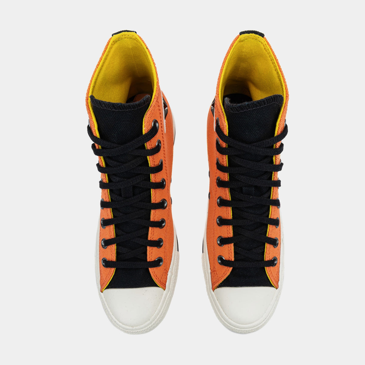 Exclusive Chuck Taylor All Star x Naruto Mens Lifestyle Shoes (Orange/White) — 4 — Side View