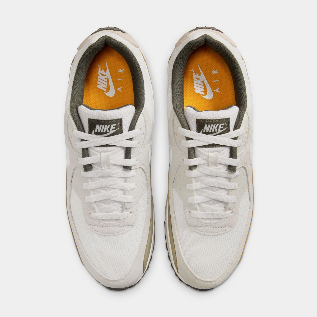 Exclusive Air Max 90 Mens Running Shoes (Nuetral Olive/Phantom/Light Orewood Brown) — 6 — Side View