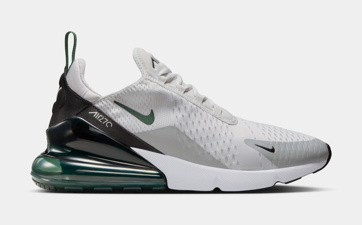 Exclusive Air Max 270 Mens Running Shoes (Vast Grey/Fir Light/Smoke Grey/Black) — 6 — Front View