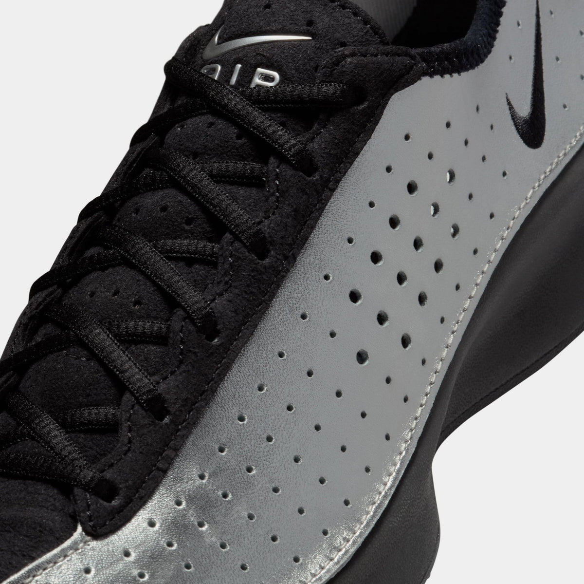 Exclusive Superfly Womens Running Shoes (Metallic Silver/Black/Anthracite Volt) — 5 — Detail View