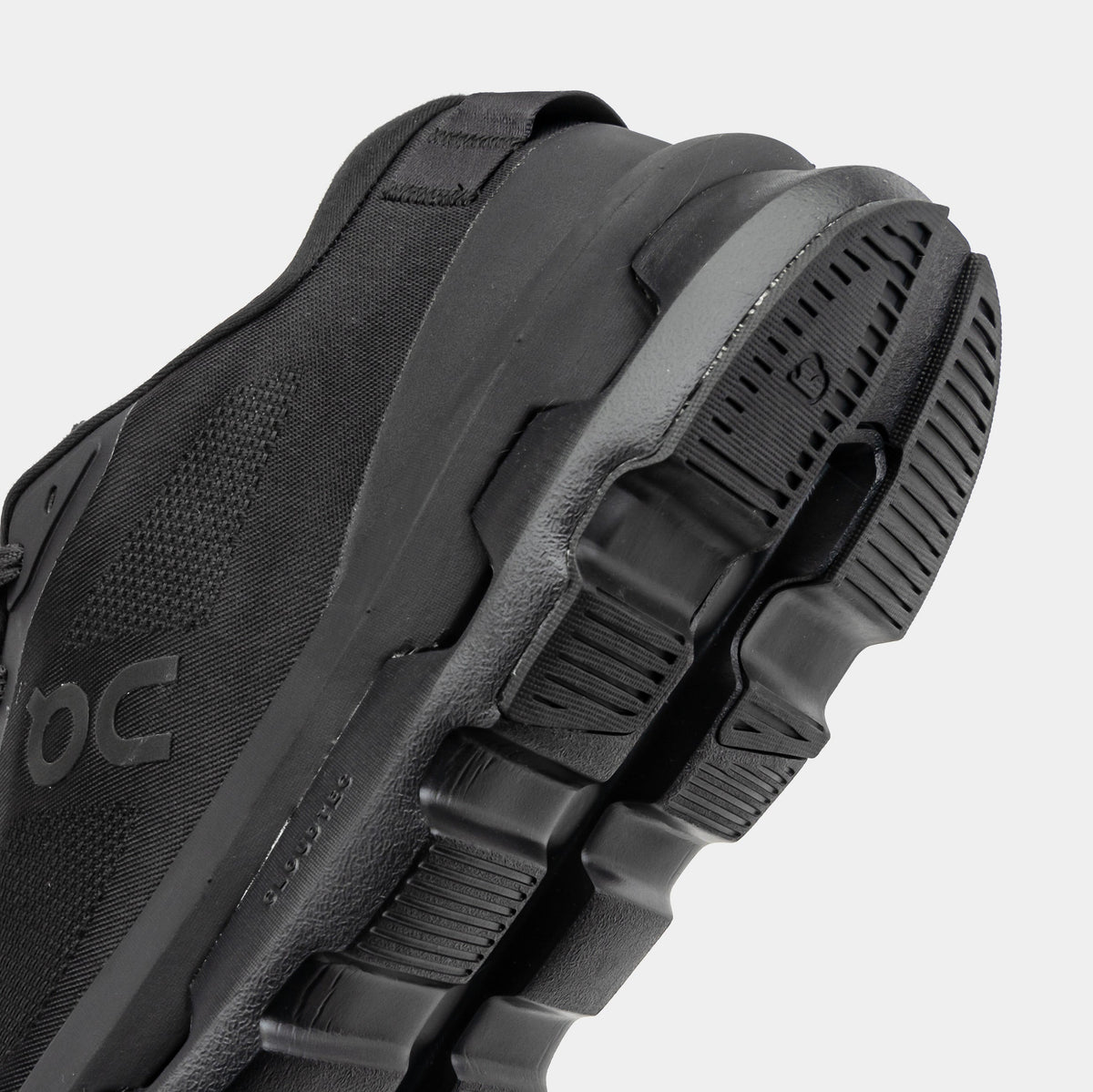Exclusive Cloudzone Mens Running Shoes (Black/Black) — 7 — Lifestyle View