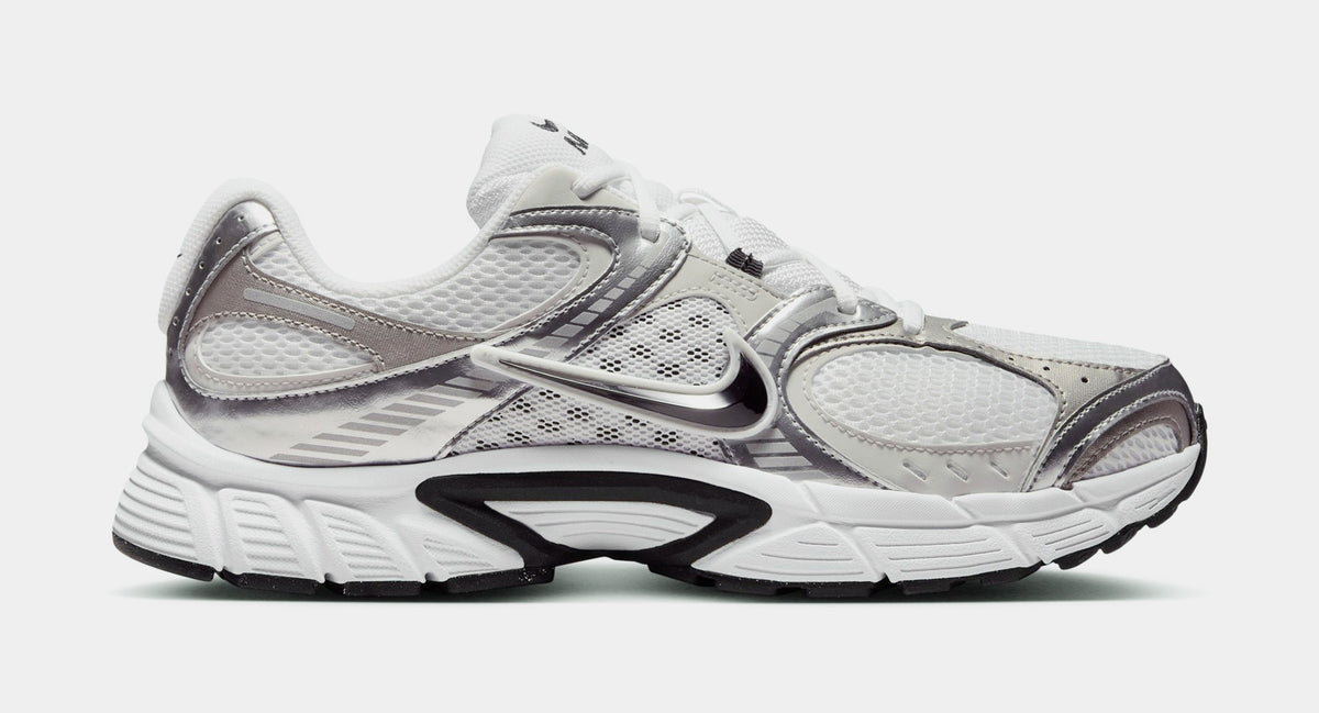 Exclusive V5 RNR Mens Running Shoes (White/Black/Vast Grey) — 8 — Front View