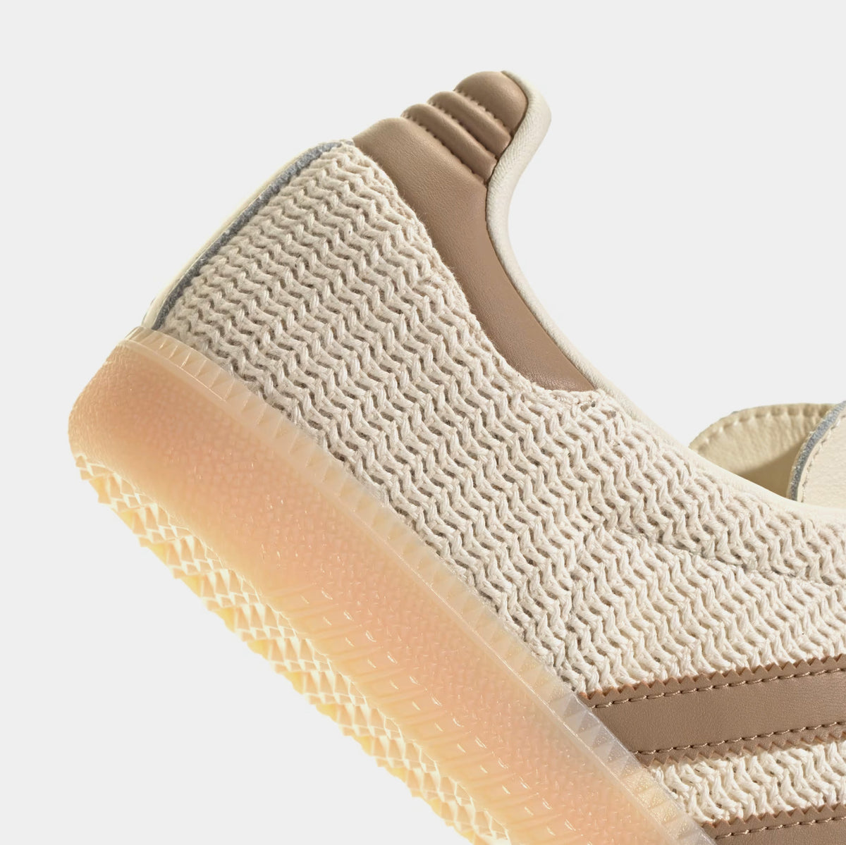 Exclusive Samba OG Mens Lifestyle Shoes (Cream White/Cardboard/Crystal Sand) — 4 — Top View