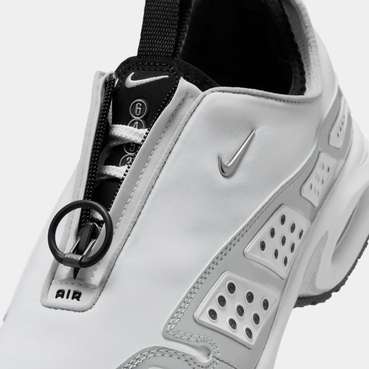 Exclusive Air Max SNDR Womens Running Shoes (Silver/White/Anthracite/Black) — 5 — Detail View
