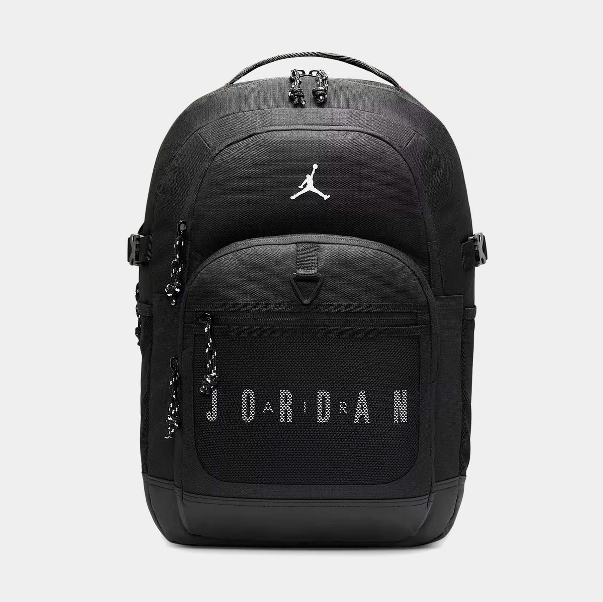 Exclusive Jam Blacktop Mens Backpack (Black/White) — OS — Front View