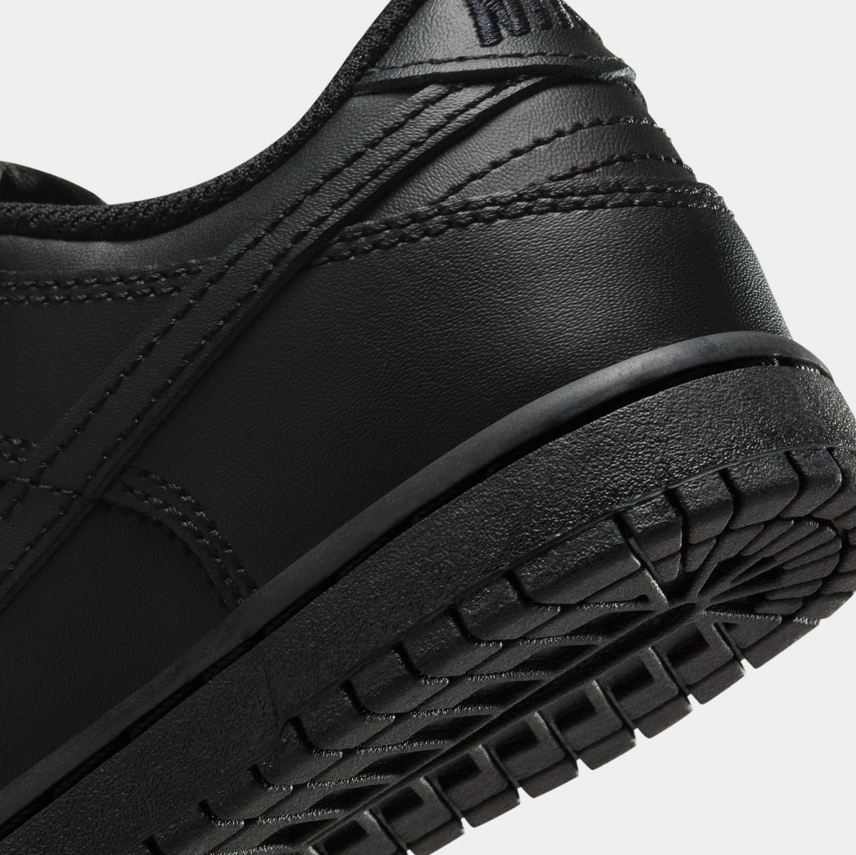 Exclusive Dunk Low Preschool Lifestyle Shoes (Triple Black) — 10.5C — Lifestyle View