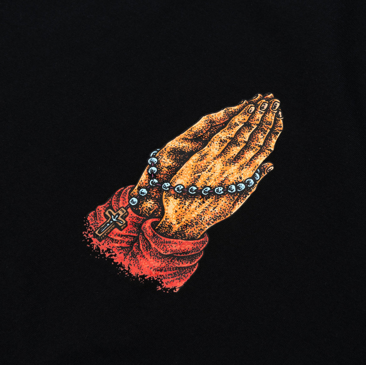 Exclusive Forgive Me Mens Short Sleeve Shirt (Black/Red) — XS — Back View