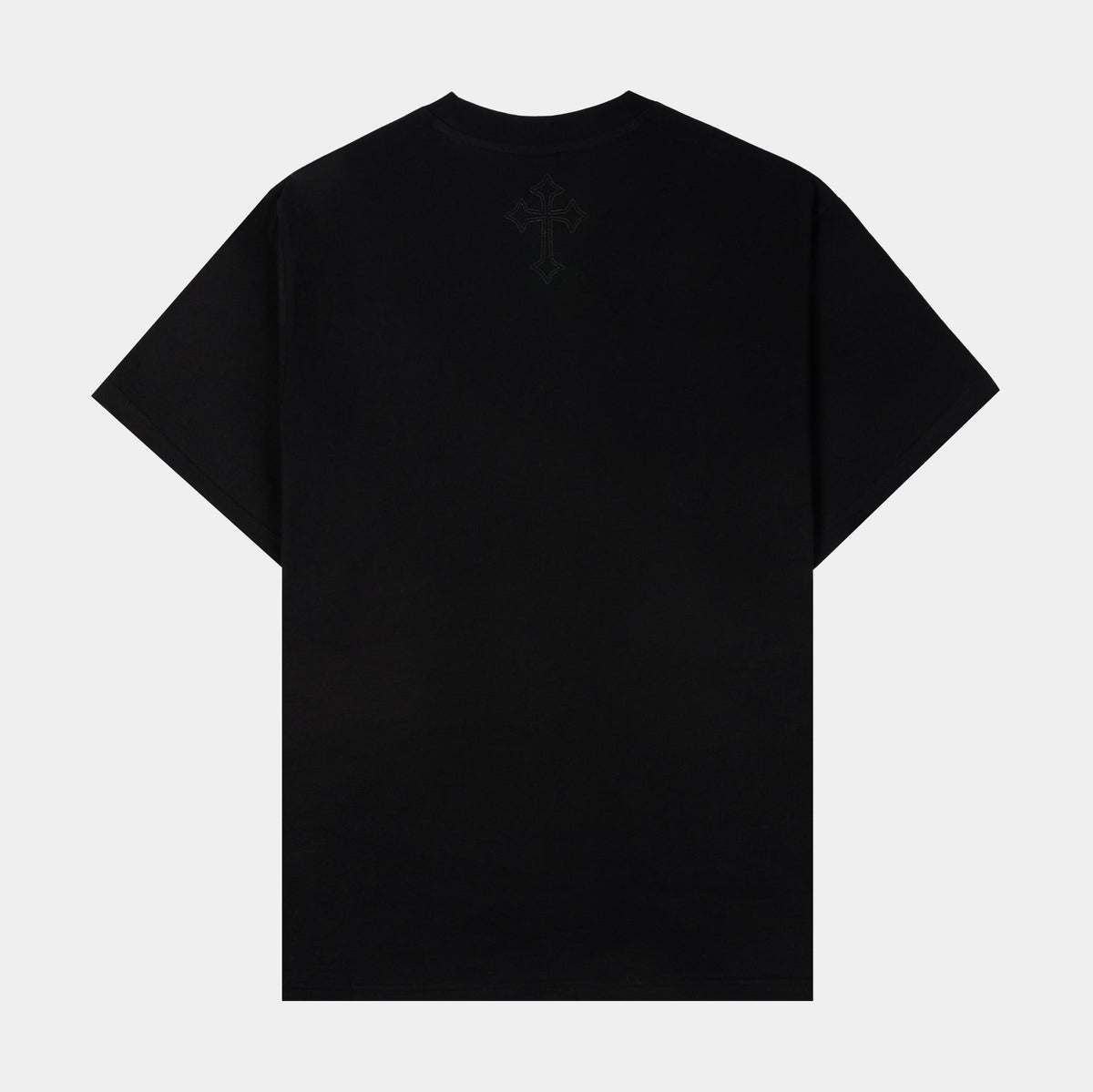 Exclusive Eternal Life Mens Short Sleeve Shirt (Black) — XS — Side View