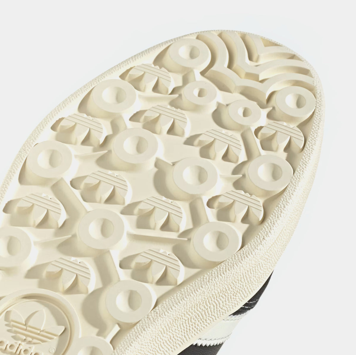 Exclusive Gazelle Indoor Mens Lifestyle Shoes (Core Black/Cream White/Gold Metallic) — 4 — Top View