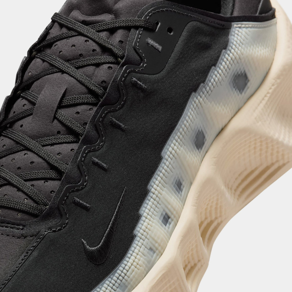 Exclusive Ava Rover Mens Running Shoes (Black/Anthracite/Sequoia/Muslin) — 4 — Detail View
