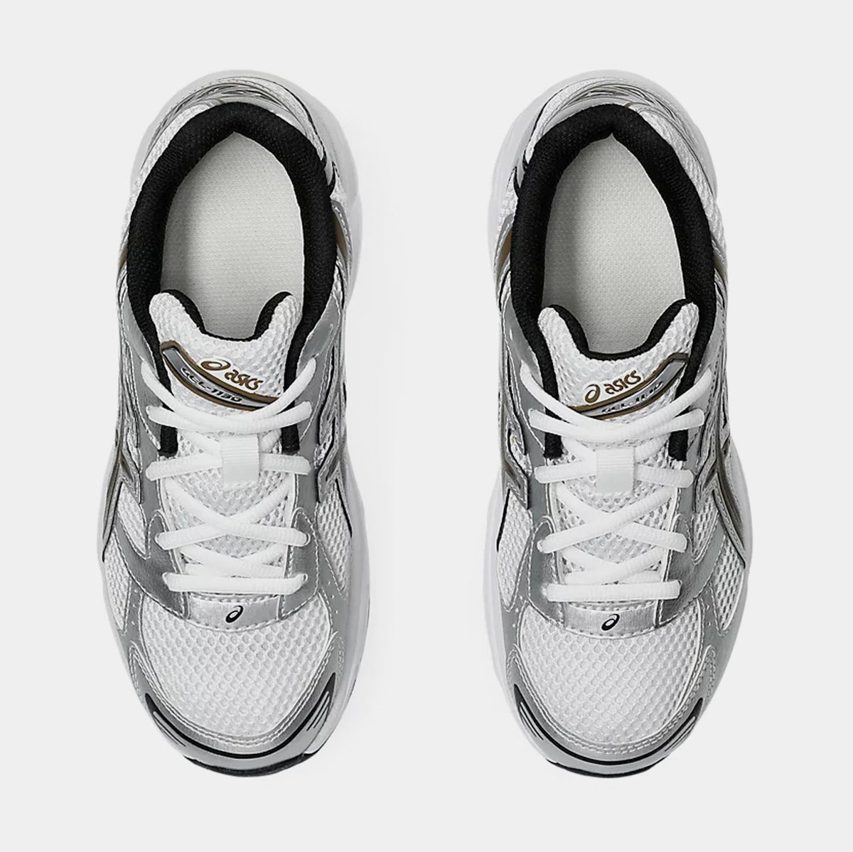 Exclusive Gel 1130 Grade School Running Shoes (White/Clay Canyon) — 3.5Y — Side View