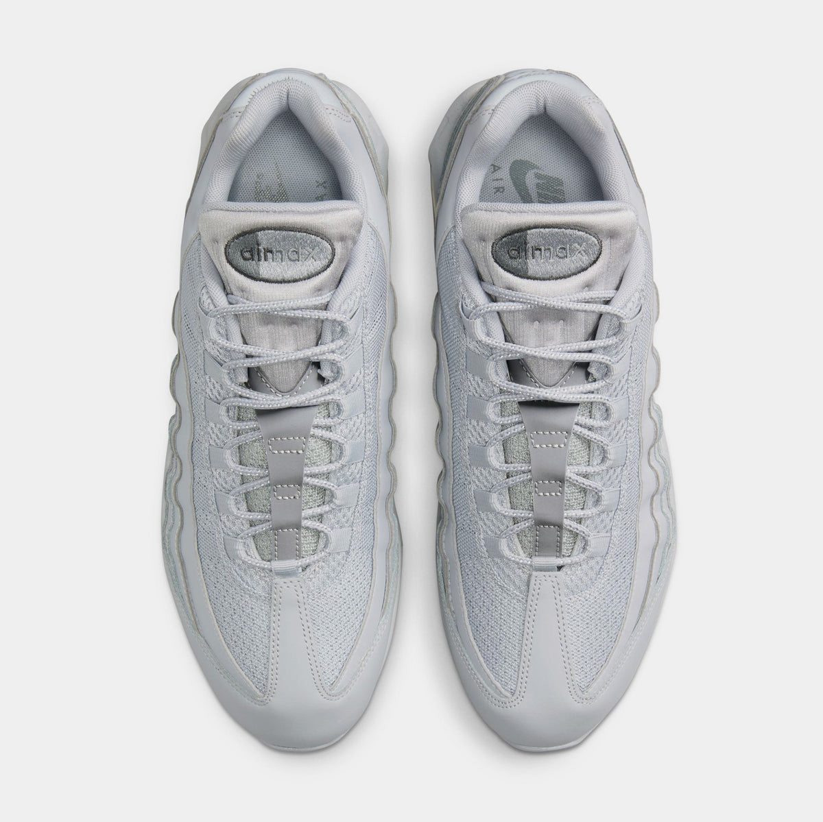 Exclusive Air Max 95 OG Mens Running Shoes (Wolf Grey/Wolf Grey/Anthracite) — 6 — Side View