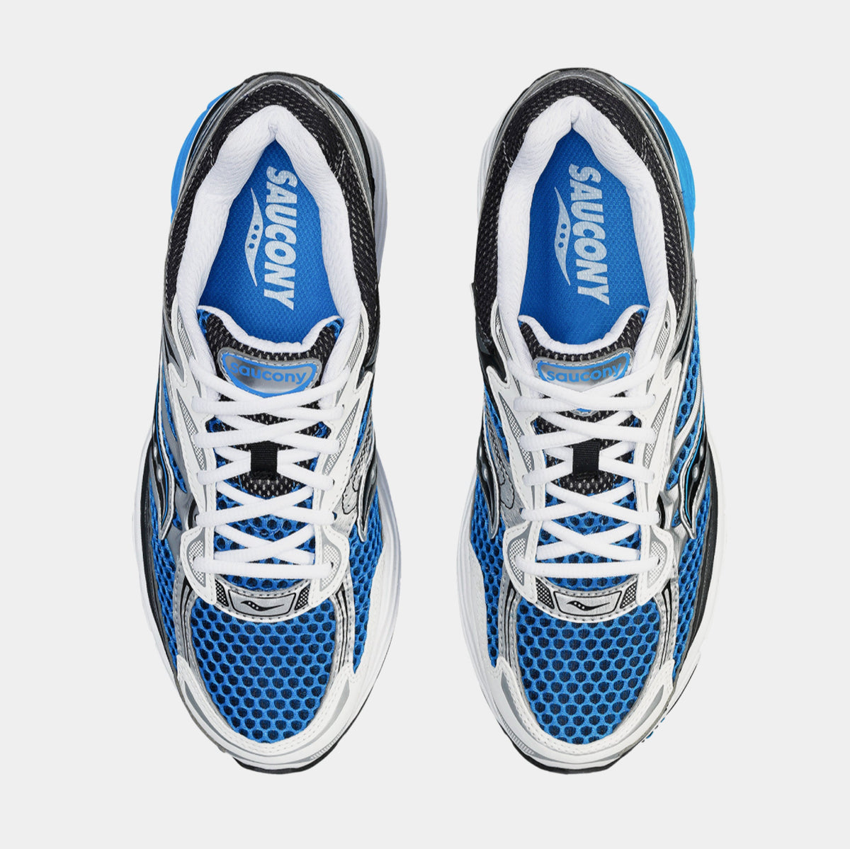 Exclusive ProGrid Omni 9 Mens Running Shoes (Royal/Silver) — 7 — Side View
