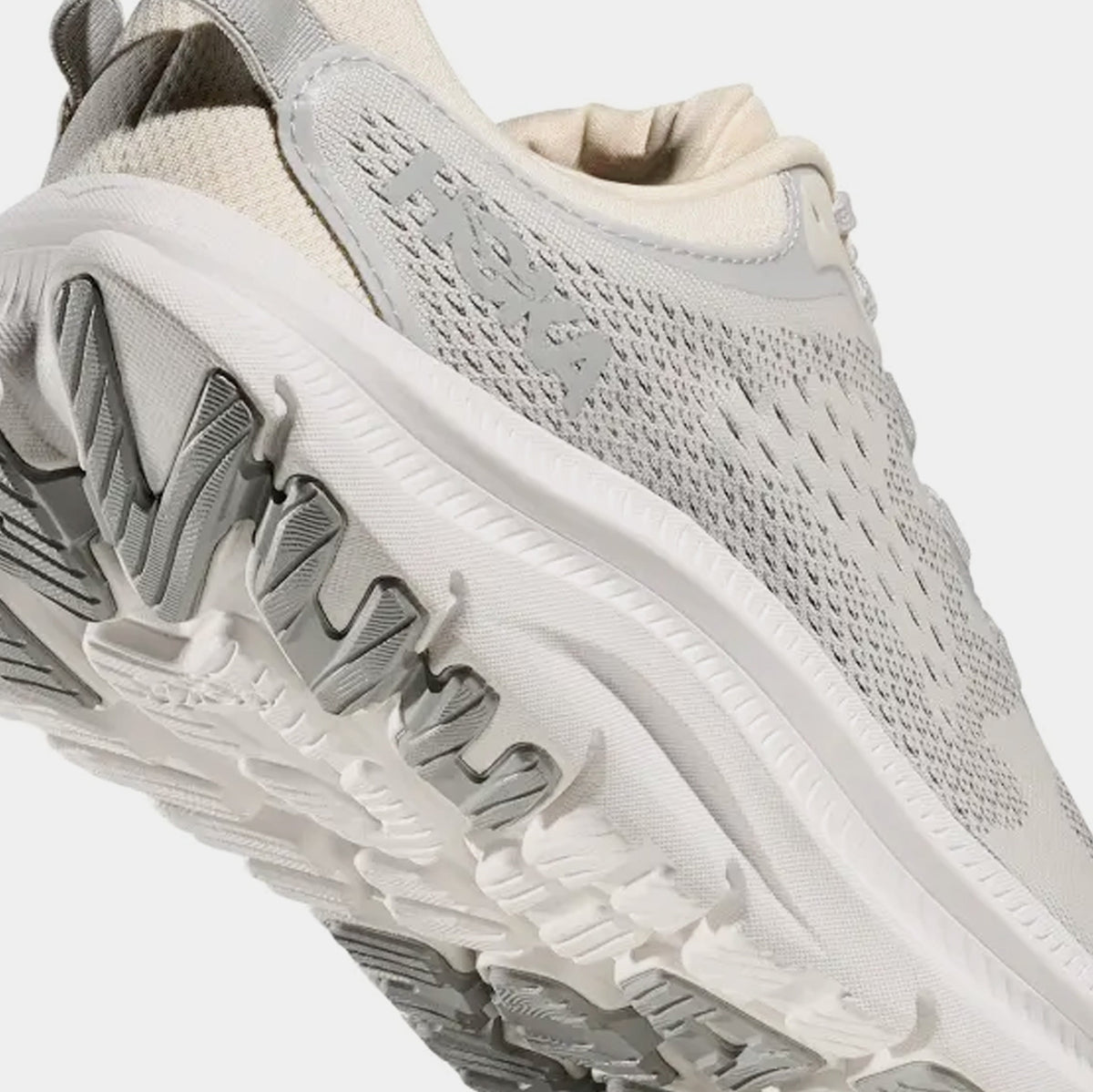 Exclusive Kawana 2 Womens Running Shoes (Alabaster/Cosmic Grey) — 5 — Top View