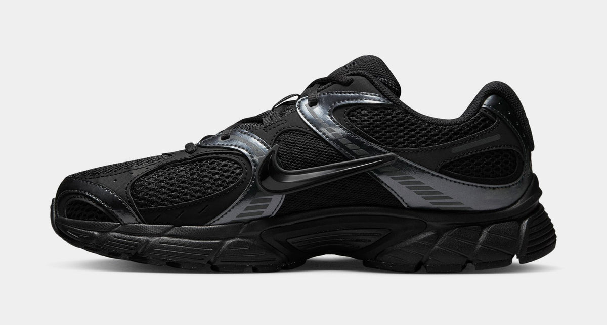 Exclusive V5 RNR Mens Running Shoes (Black/Anthracite/Black) — 6 — Back View
