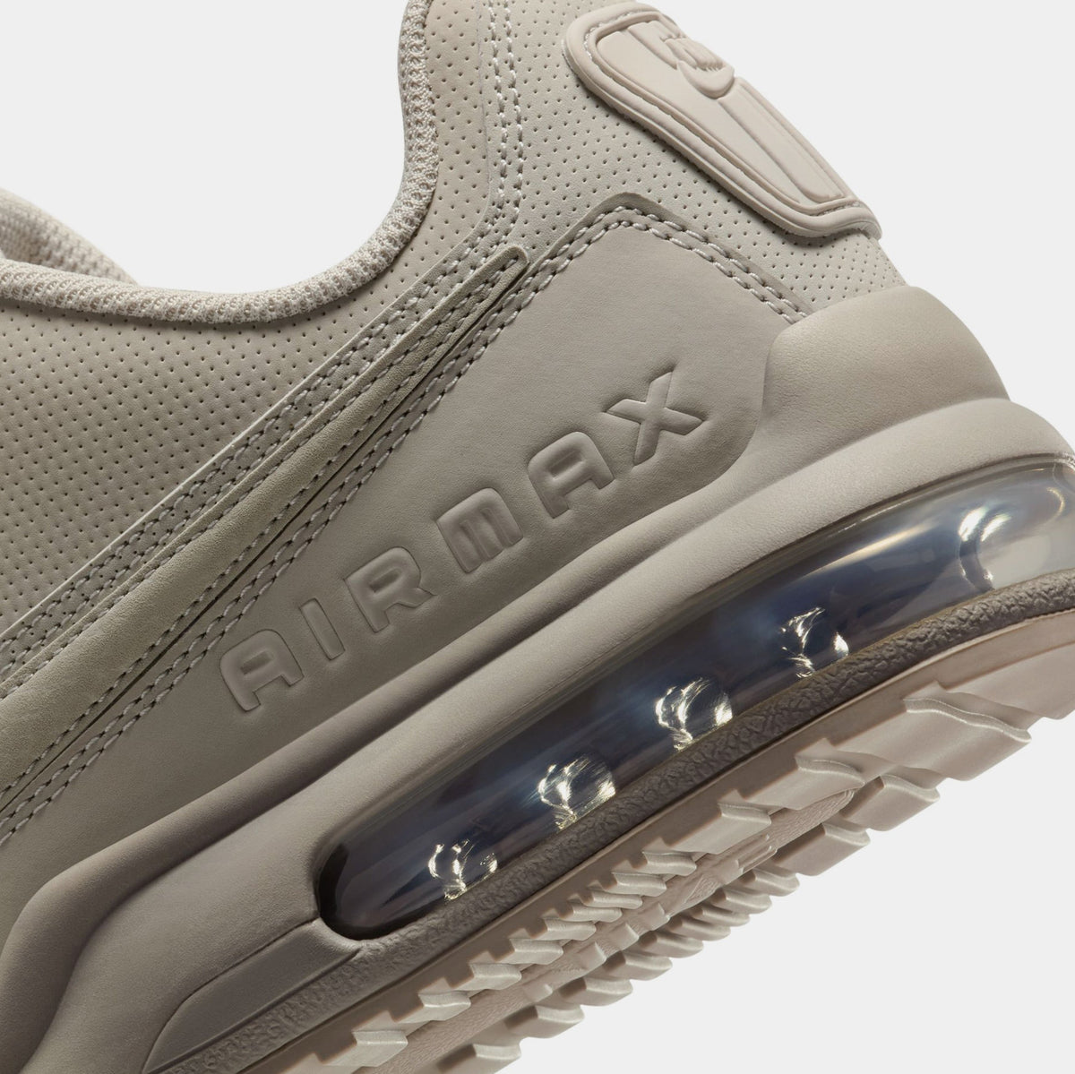 Exclusive Air Max LTD 3 Mens Running Shoes (Cobblestone) — 8 — Back View