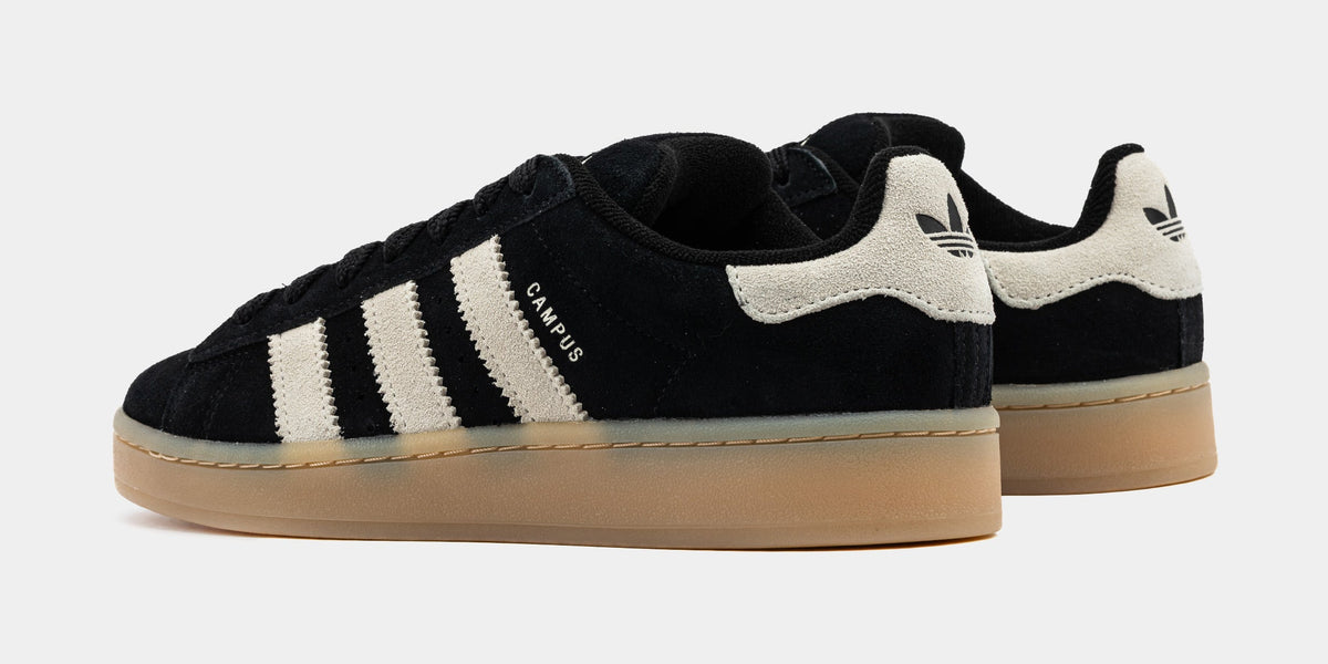 Exclusive Campus 00s Mens Lifestyle Shoes (Core Black/Off White) — 4 — Detail View