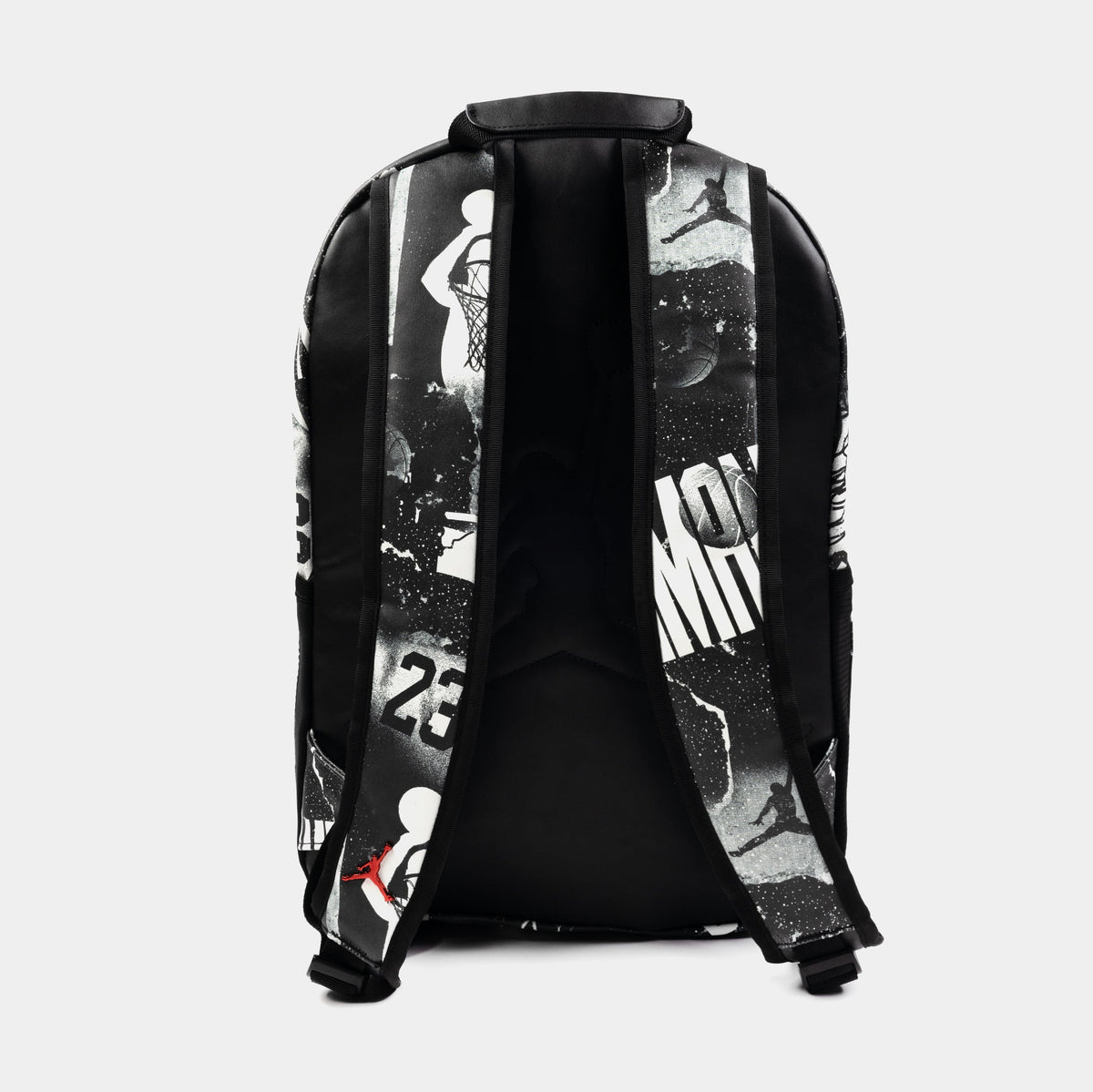 Exclusive Borough GFX Grade School Backpack (Black/White) — OS — Side View