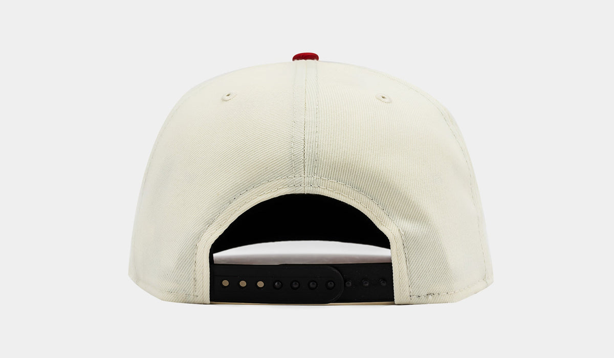 Exclusive Shoe Palace Exclusive Mexico 950AF Snapback Mens Hat (Beige/Black) — OS — Back View