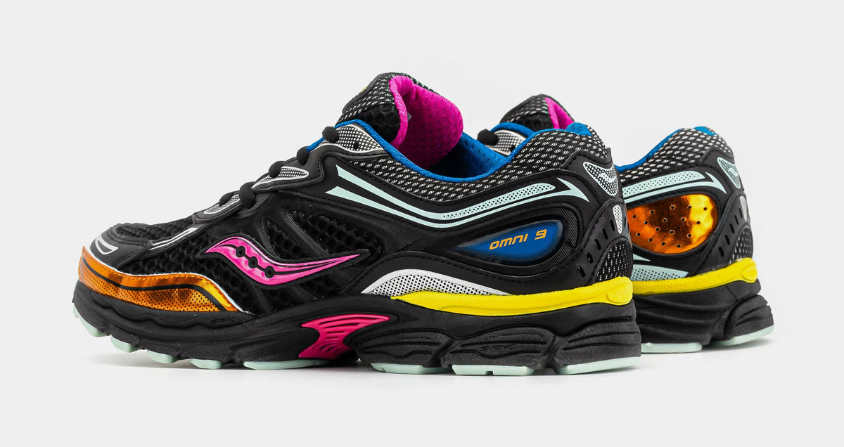 Exclusive Omni 9 Grade School Running Shoes (Black/Multi) — 3.5Y — Detail View