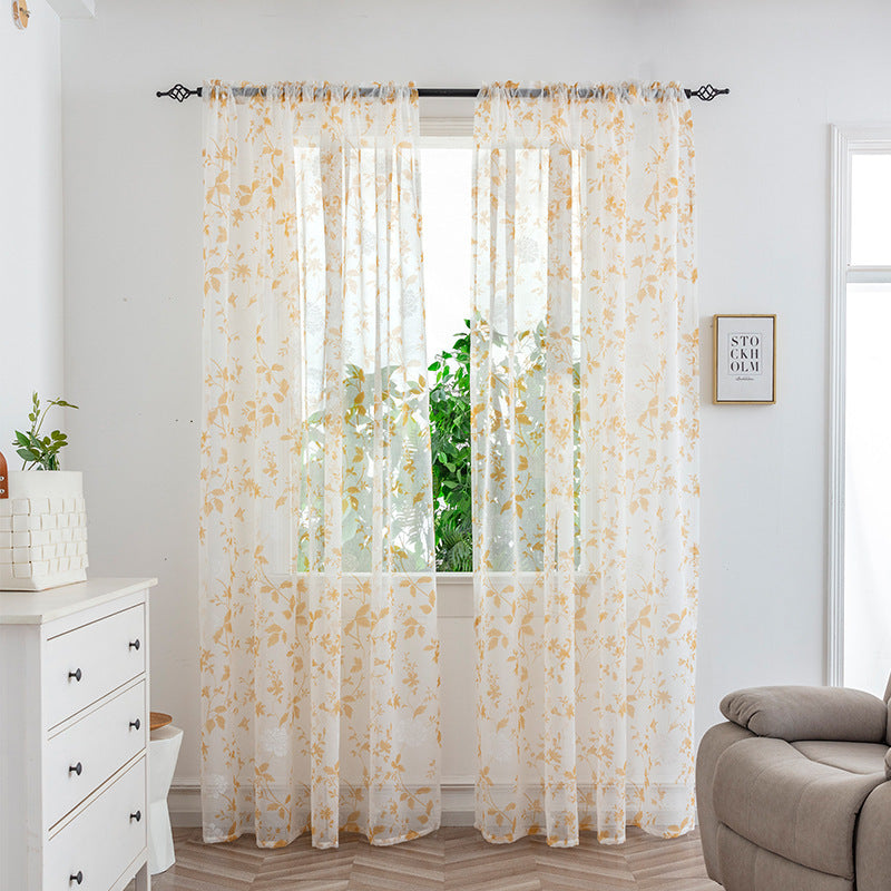 Exclusive Light Transmission Decorative Curtain — Blue — Size 1x 2 M — Alternate View 14