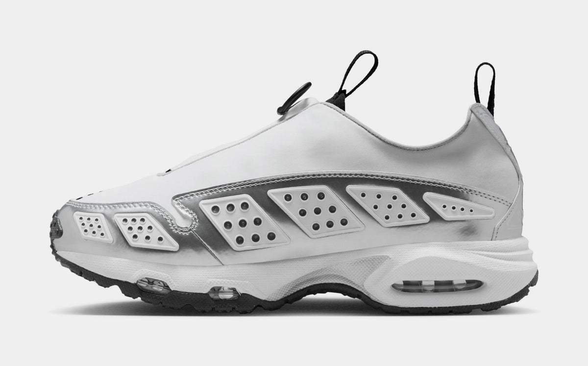 Exclusive Air Max SNDR Womens Running Shoes (Silver/White/Anthracite/Black) — 5 — Back View