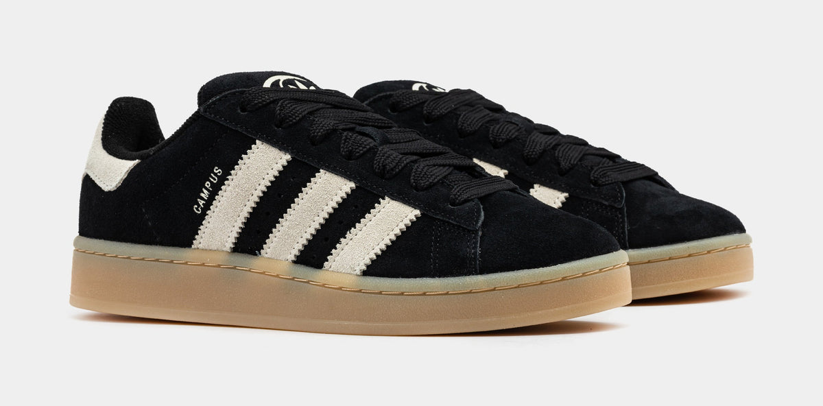 Exclusive Campus 00s Mens Lifestyle Shoes (Core Black/Off White) — 4 — Top View