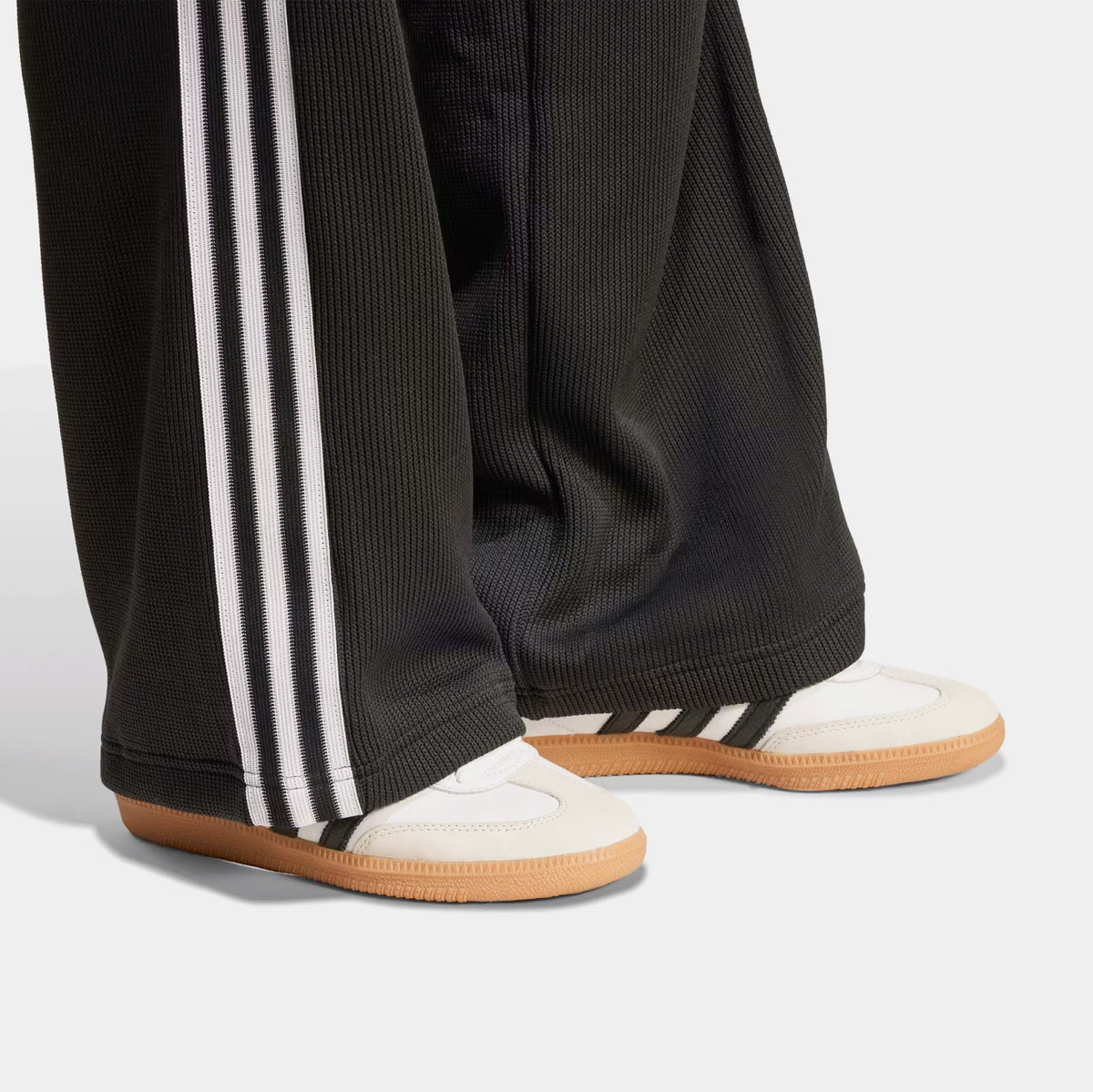Exclusive Adicolor Firebird Track Womens Pants (Black) — XS — Top View