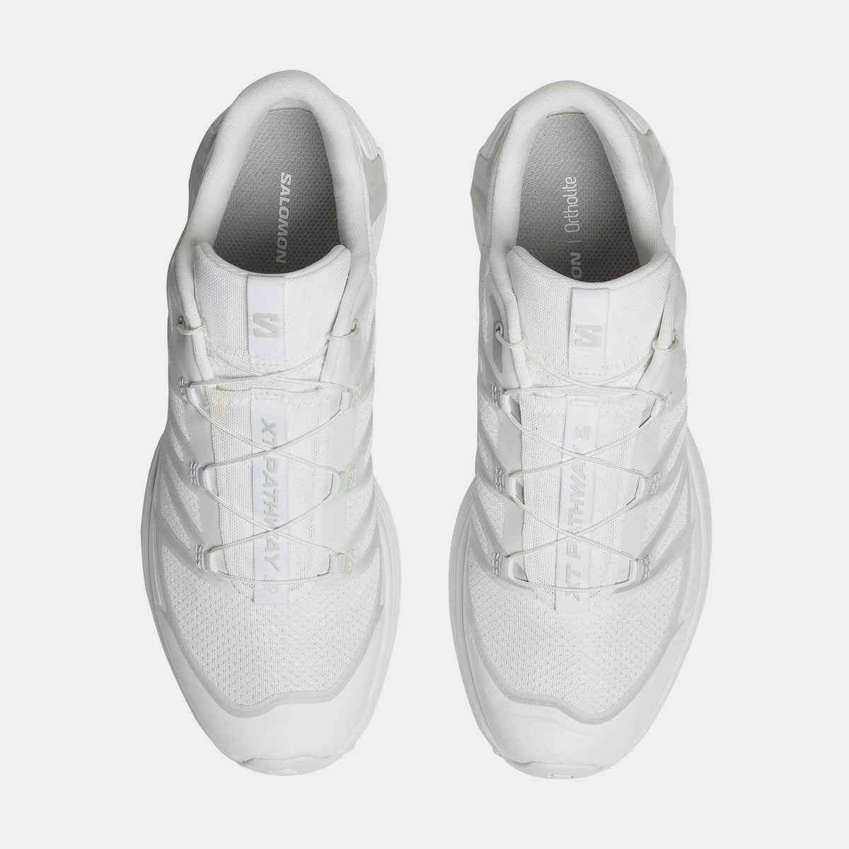 Exclusive XT Pathway 2 Mens Running Shoes (White/White/Metal) — 4 — Side View