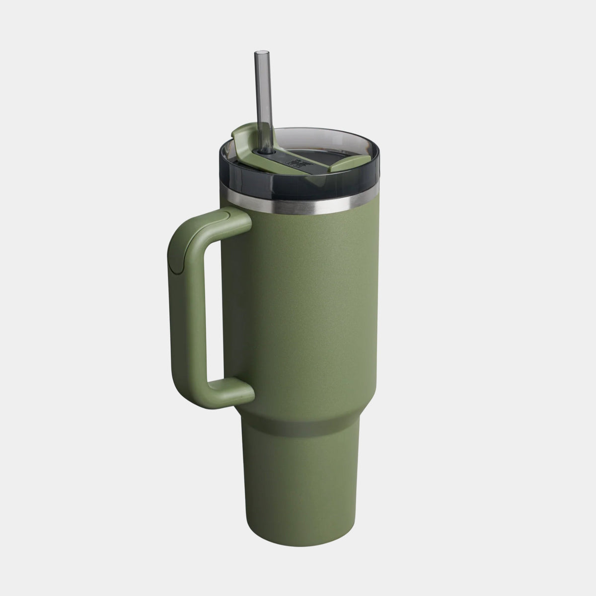 Exclusive The Quencher H2.0 Flowstate Tumbler 40oz (Olive/Black) — OS — Side View