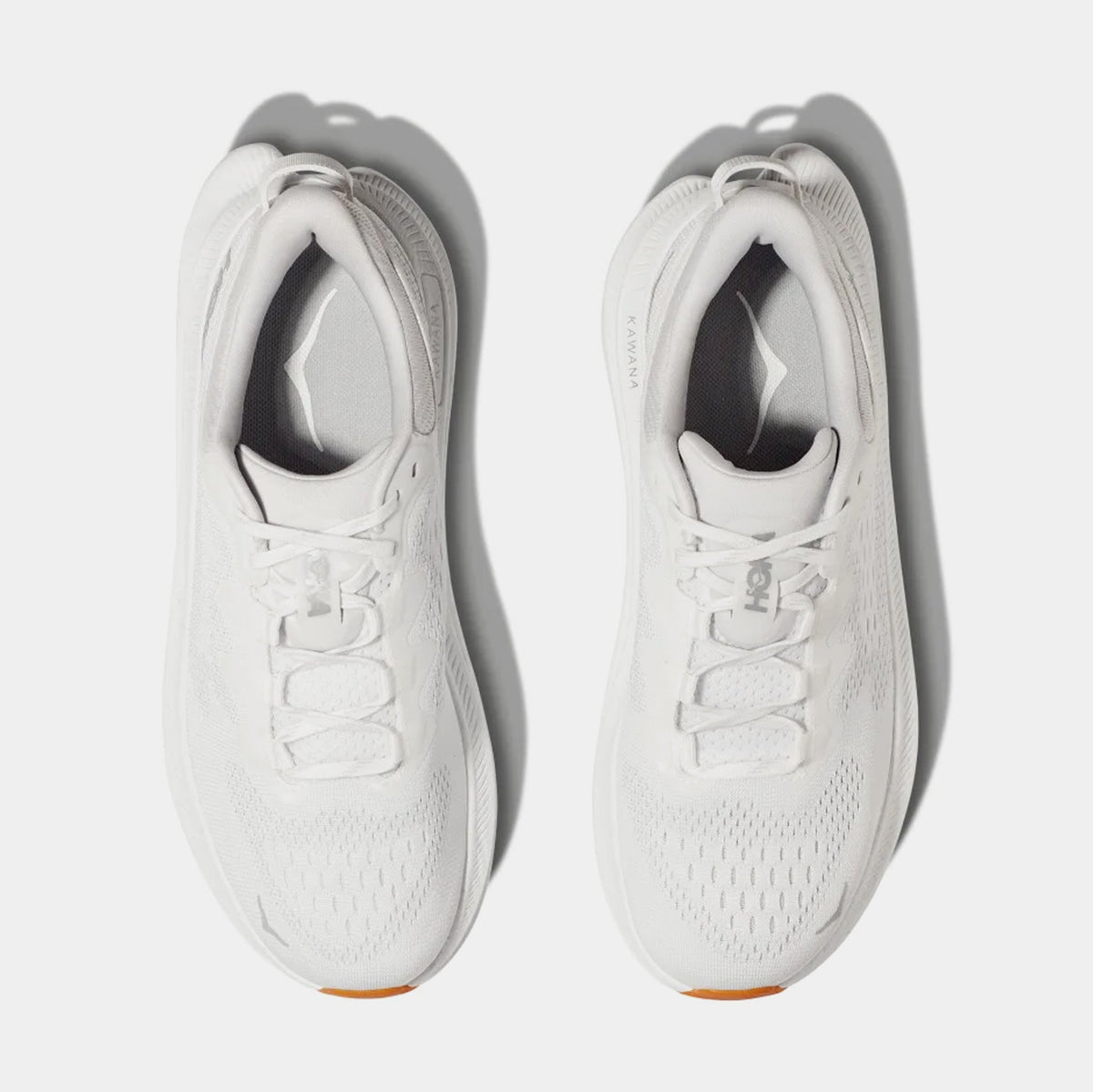 Exclusive Kawana 2 Womens Running Shoes (White/Nimbus Cloud) — 5 — Side View