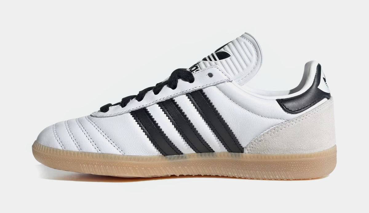 Exclusive Samba JP Grade School Lifestyle Shoes (Core Black/White) — 3.5Y — Back View