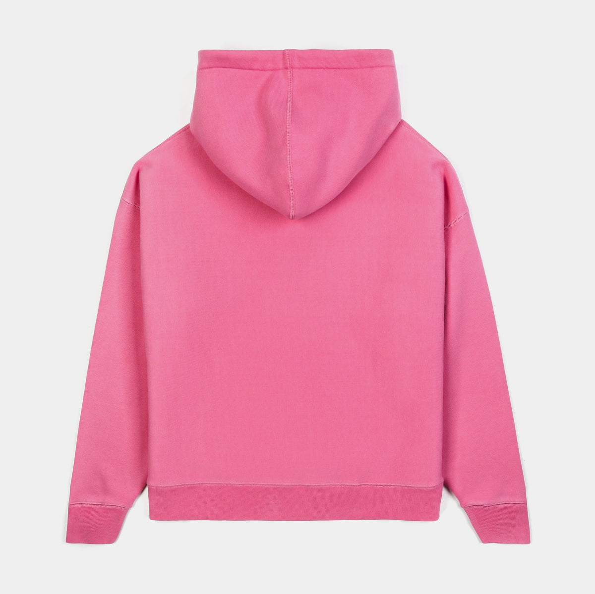 Exclusive SP x Sopranos Logo Washed Pullover Womens Hoodie (Pink) — XS — Back View