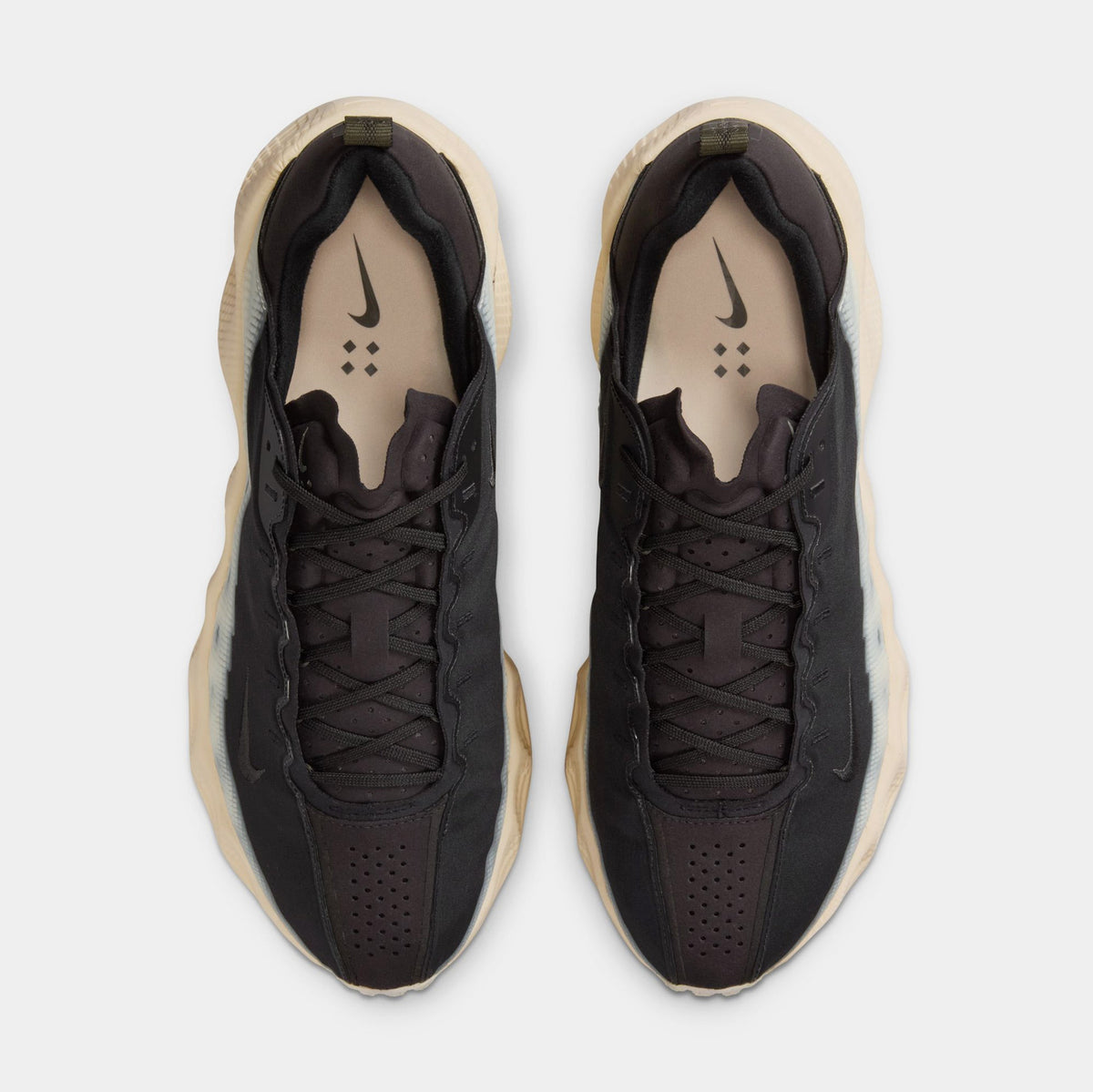 Exclusive Ava Rover Mens Running Shoes (Black/Anthracite/Sequoia/Muslin) — 4 — Side View