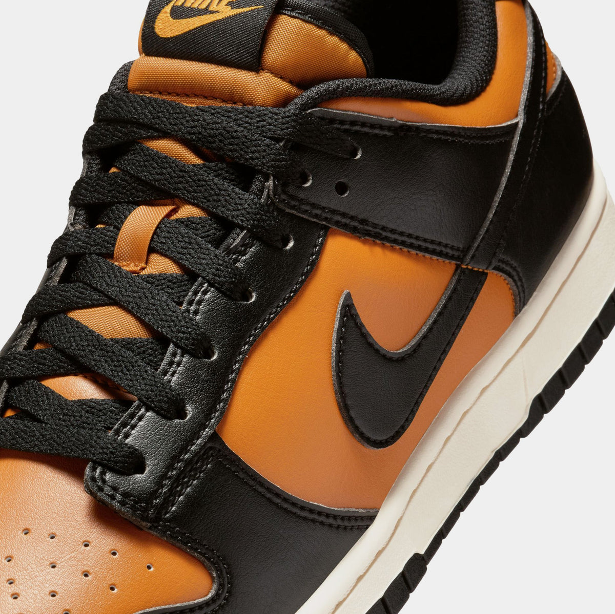 Exclusive Dunk Low Dessert Ochre Mens Lifestyle Shoes (Black/Dessert Ochre) — 4 — Detail View