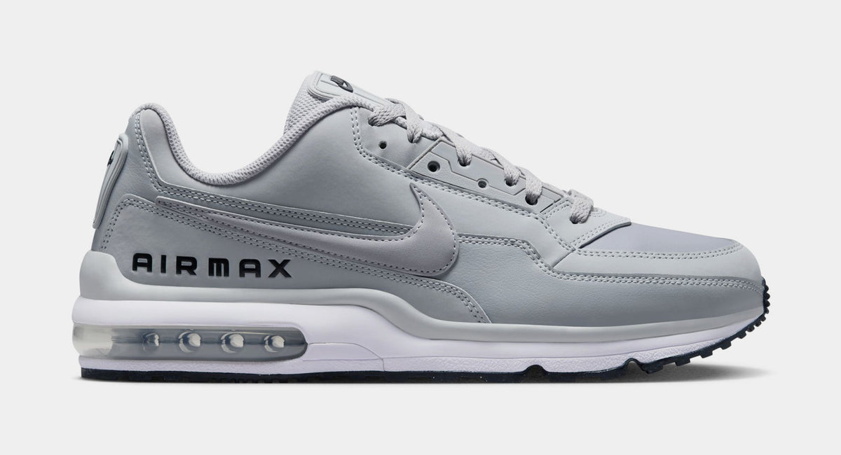 Exclusive Air Max LTD 3 Mens Running Shoes (Wolf Grey/Black) — 8 — Front View
