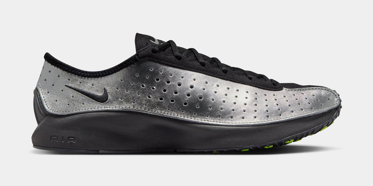 Exclusive Superfly Womens Running Shoes (Metallic Silver/Black/Anthracite Volt) — 5 — Front View