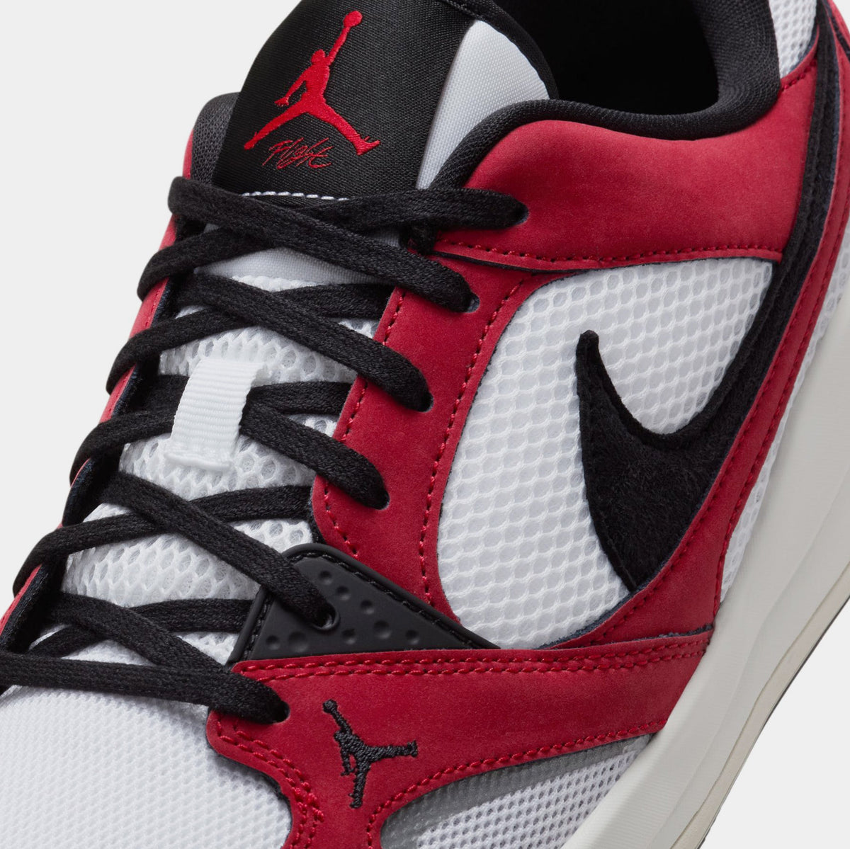 Exclusive CMFT Era Mens Basketball Shoes (White/Varsity Red/Sail/Black) — 8 — Detail View