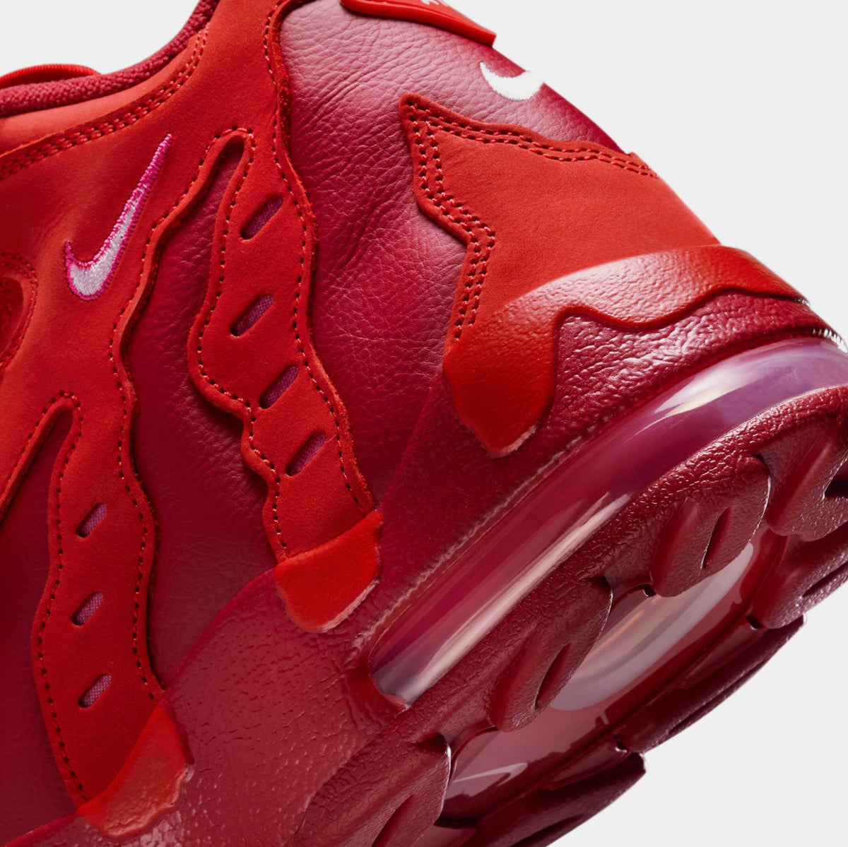 Exclusive Air Diamond Turf Max 96 Mens Lifestyle Shoes (University Red/White/Red Crush) Final Sale — 8 — Lifestyle View