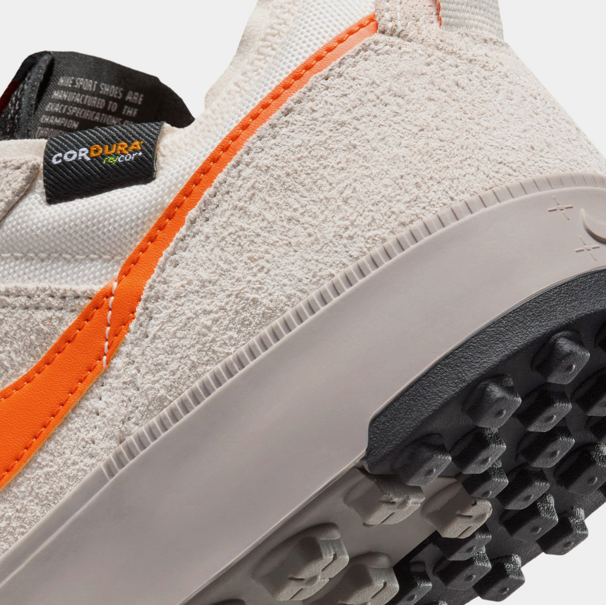 Exclusive C1TY Premium Mens Lifestyle Shoes (Phantom/Orange/Orewood Brown) — 8 — Back View