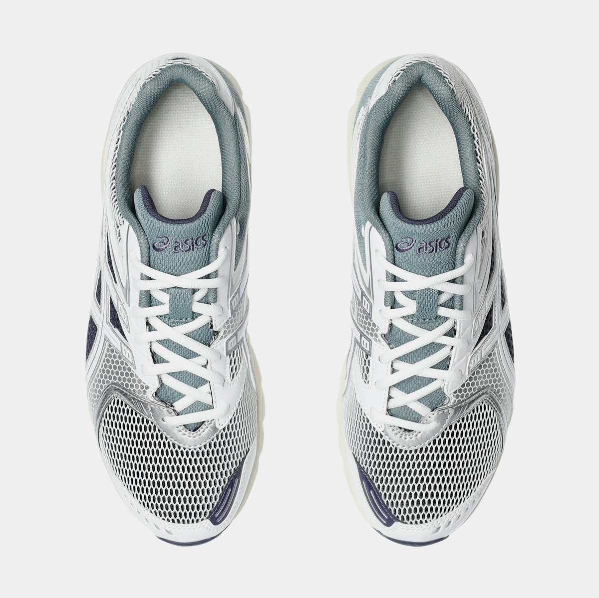 Exclusive Gel DS Trainer 14 Mens Running Shoes (White/Pure Silver/Black) — 4 — Side View
