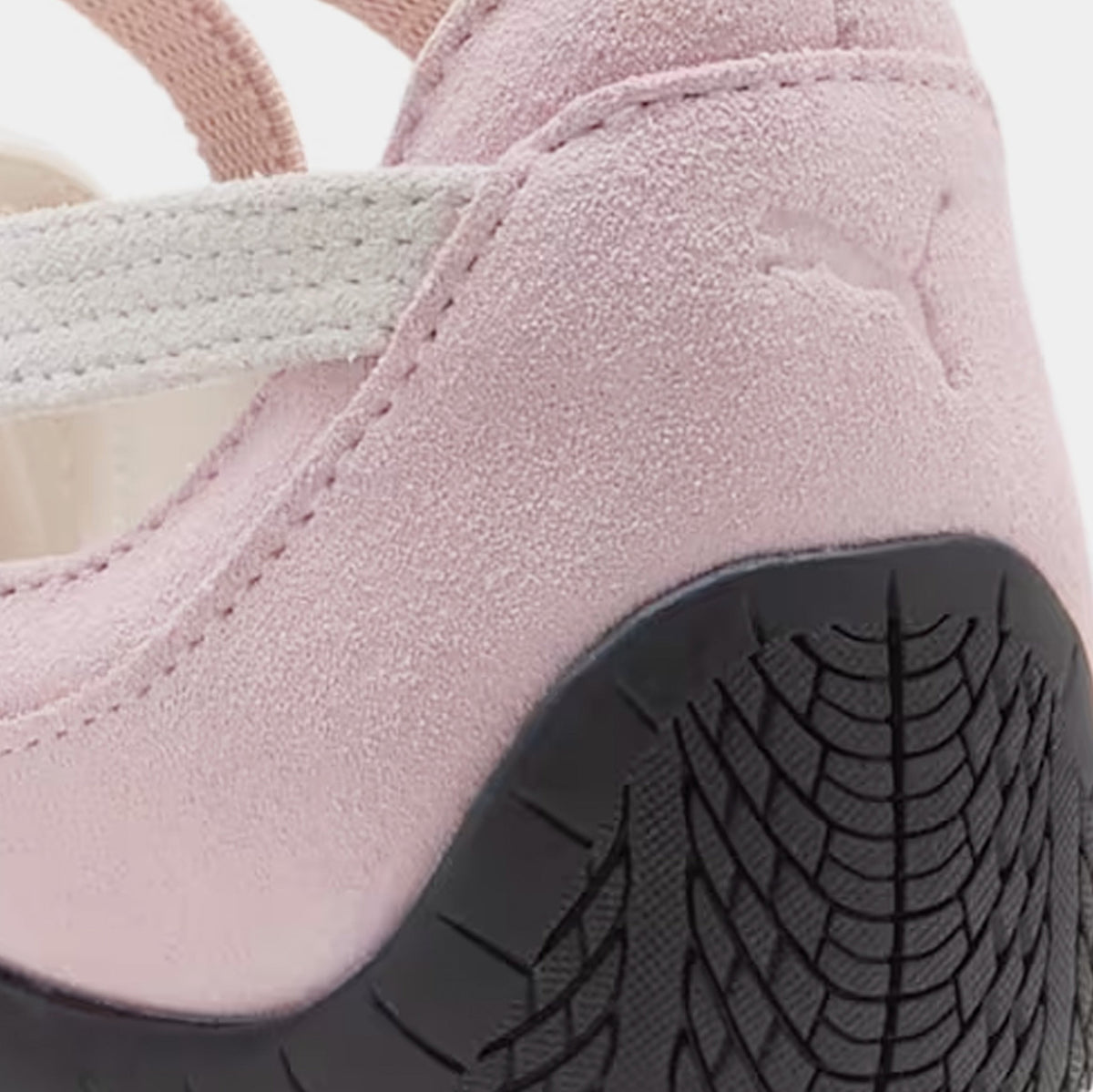 Exclusive Speedcat Ballet Suede Womens Lifestyle Shoes (Whisp Of Pink/Warm White) — 5.5 — Lifestyle View